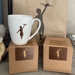 Storyville Porcelain Coffee Tea Mug Cup with flyboy Brown 12oz NEW NIB